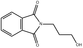N-(3-羟丙基)酞亚胺 结构式