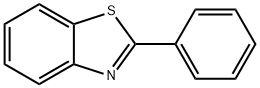 2-苯基苯并噻唑 结构式
