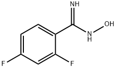2,4-二氟-N-羟基苯草酰亚胺 结构式