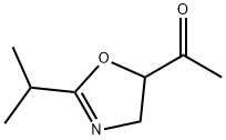 Ethanone, 1-[4,5-dihydro-2-(1-methylethyl)-5-oxazolyl]- (9CI) 结构式