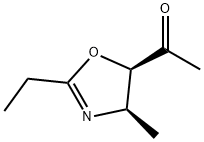 Ethanone, 1-(2-ethyl-4,5-dihydro-4-methyl-5-oxazolyl)-, cis- (9CI) 结构式