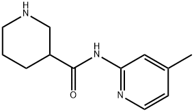 PIPERIDINE-3-CARBOXYLIC ACID (4-METHYL-PYRIDIN-2-YL)-AMIDE