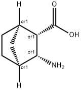 3-氧-氨基双环[2.2.1]正庚烷-2-氧-羧酸 结构式