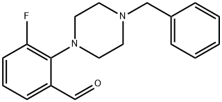 2-(4-Benzylpiperazin-1-yl)-3-fluorobenzaldehyde