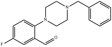 2-(4-Benzylpiperazin-1-yl)-5-fluorobenzaldehyde