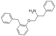 1-BENZYL-2-(2-BENZYLPHENOXY)ETHYLAMINE 结构式