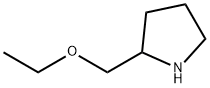 2-(乙氧基甲基)吡咯烷 结构式