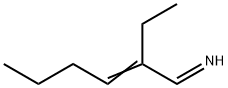 2-Ethyl-2-hexen-1-imine 结构式