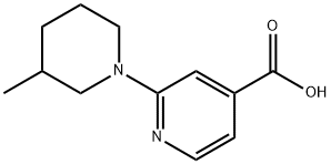 2-(3-Methylpiperidin-1-yl)isonicotinicacid