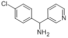 1-(4-CHLOROPHENYL)-1-(3-PYRIDINYL)METHYLAMINE 结构式