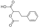 2-ACETOXY-4-PHENYLBUTANOIC ACID 结构式