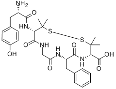 (D-PEN2,PEN5)-ENKEPHALIN 结构式