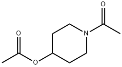 4-Piperidinol,  1-acetyl-,  acetate  (ester)  (9CI) 结构式