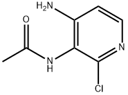 Acetamide,  N-(4-amino-2-chloro-3-pyridinyl)- 结构式