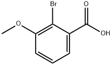 2-溴-3-甲氧基苯甲酸 结构式