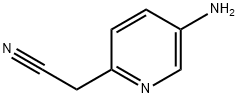 2-乙腈基-5-氨基吡啶 结构式