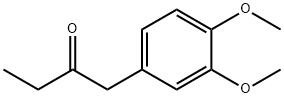 1-(3,4-二甲氧苯基)丁烷-2-酮 结构式
