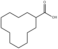 环十二烷羧酸 结构式