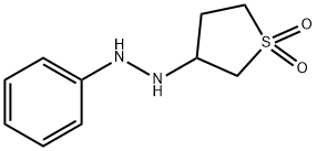 1-Phenyl-2-(tetrahydrothien-3-yl)hydrazine dioxide 结构式