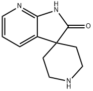 螺[哌啶-4,3'-吡咯[2,3-B]并吡啶]-2'(1'H)-酮 结构式