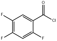 2,4,5-三氟苯甲酰氯 结构式