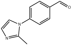 4-(2-甲基-1-咪唑)-苯甲醛 结构式