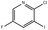 2-氯-5-氟-3-碘吡啶 结构式