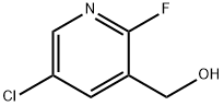5-氯-2-氟-3-吡啶甲醇 结构式