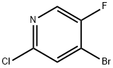 2-氯-5-氟-4-溴吡啶 结构式