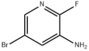 3-氨基-5-溴-2-氟嘧啶 结构式