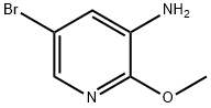 3-氨基-5-溴-2-甲氧基吡啶 结构式