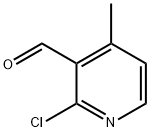 2-氯-3-甲酰基-4-甲基吡啶 结构式