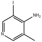 4-氨基-3-碘-5-甲基吡啶 结构式