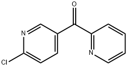 (6-氯吡啶-3-基)(吡啶-2-基)甲酮 结构式