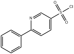 6-Phenyl-3-pyridinesulfonyl chloride 结构式