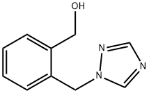 [2-(1H-1,2,4-TRIAZOL-1-YLMETHYL)PHENYL]METHANOL 结构式