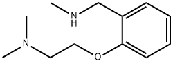 N,N-二甲基-2-(2-((甲基氨基)甲基)苯氧基)乙-1-胺 结构式