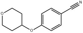 4-(Tetrahydropyran-4-yloxy)benzonitrile 结构式