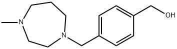 {4-[(4-Methylperhydro-1,4-diazepin-1-yl)methyl]phenyl}methanol 结构式