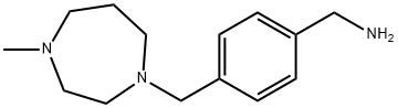 {4-[(4-甲基-1,4-重氮基庚环-1-基)甲基]苯基}甲胺 结构式