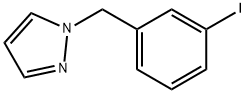 1-(3-IODOBENZYL)-1H-PYRAZOLE 结构式