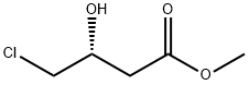 (R)-4-氯-3-羟基丁酸甲酯 结构式