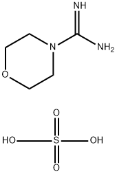 吗啉-4-羧亚胺硫酸盐 结构式