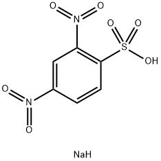 二硝基苯磺酸钠 结构式