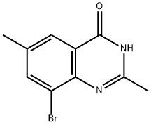 8-broMo-2,6-diMethylquinazolin-4-ol 结构式