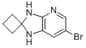 6-Bromo-2,2-spirocyclobutane-
2,3-dihydro-1H-imidazo[4,5-b]pyridine 结构式