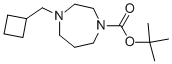 1-Boc-4-(cyclobutylmethyl)-1,4-diazepane 结构式