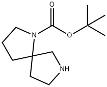 1,7-二氮杂螺[4.4]壬烷-1-甲酸叔丁酯 结构式