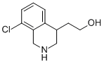 2-(8-Chloro-1,2,3,4-tetrahydroisoquinolin-4-yl)ethanol 结构式