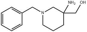 (3-氨基-1-苯甲基哌啶-3-基)甲醇 结构式